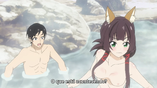Meitou “Isekai no Yu” Kaitakuki: Around 40 Onsen Mania no Tensei Saki wa, Nonbiri Onsen Tengoku deshita (Sem Censura) Episódio 2