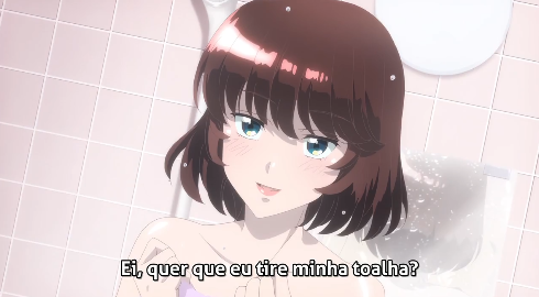 Joshiochi!: 2-kai kara Onnanoko ga… Futtekita!? (Sem Censura) Episódio 4