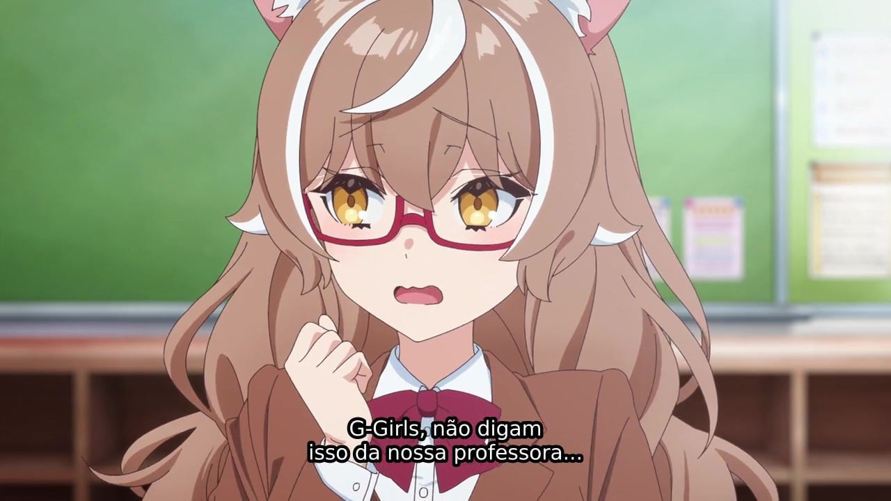 Jingai Kyoushitsu no Ningengirai Kyoushi Episódio 1