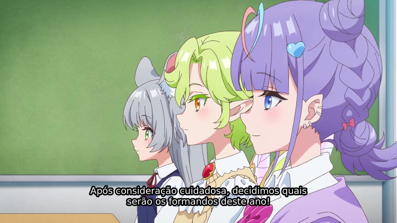 Jingai Kyoushitsu no Ningengirai Kyoushi Episódio 13