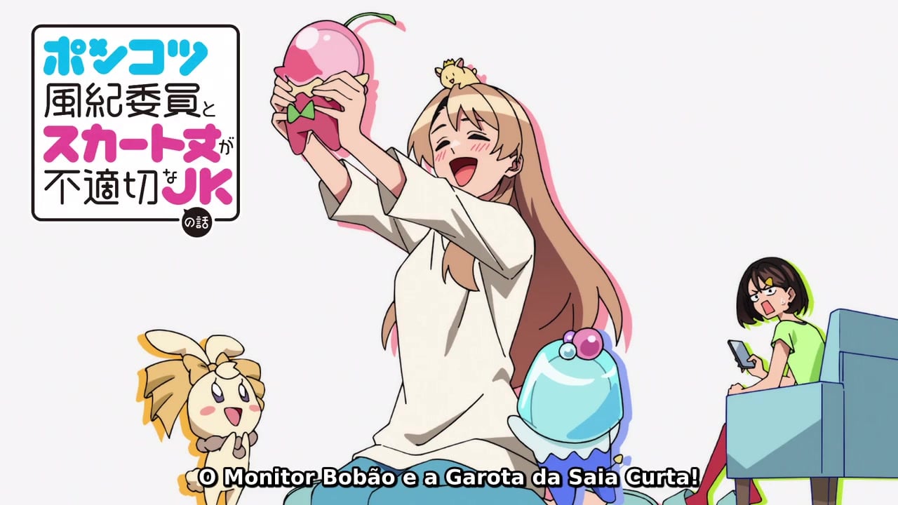 Ponkotsu Fuuki Iin to Skirt-take ga Futekisetsu na JK no Hanashi Episódio 4