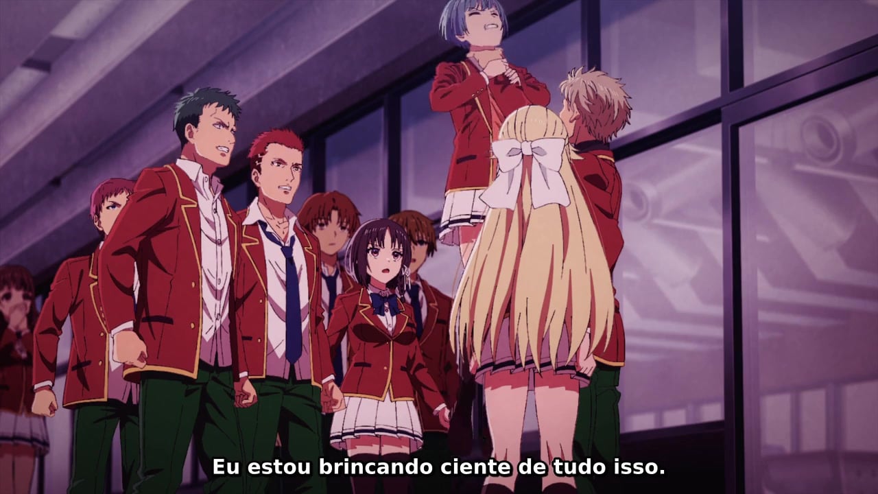 Youkoso Jitsuryoku Shijou Shugi no Kyoushitsu e Episódio 1