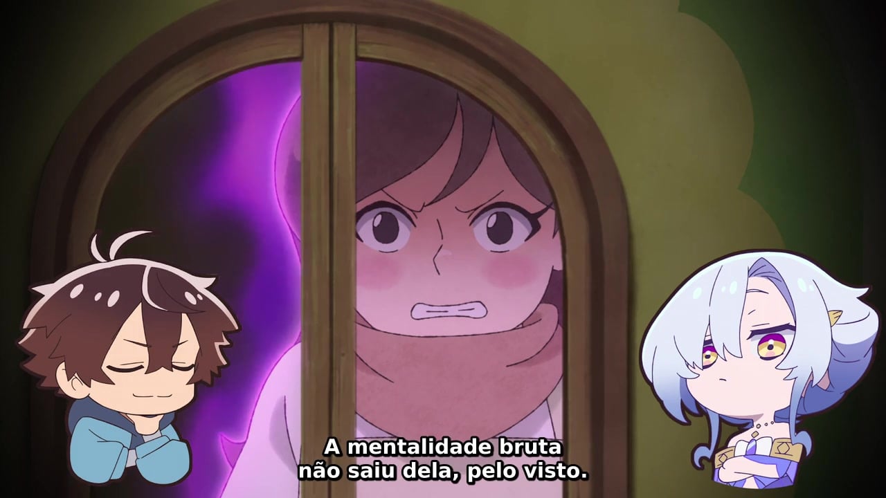 Megami “Isekai Tensei Nani ni Naritai desu ka” Ore “Yuusha no Rokkotsu de” Episódio 8