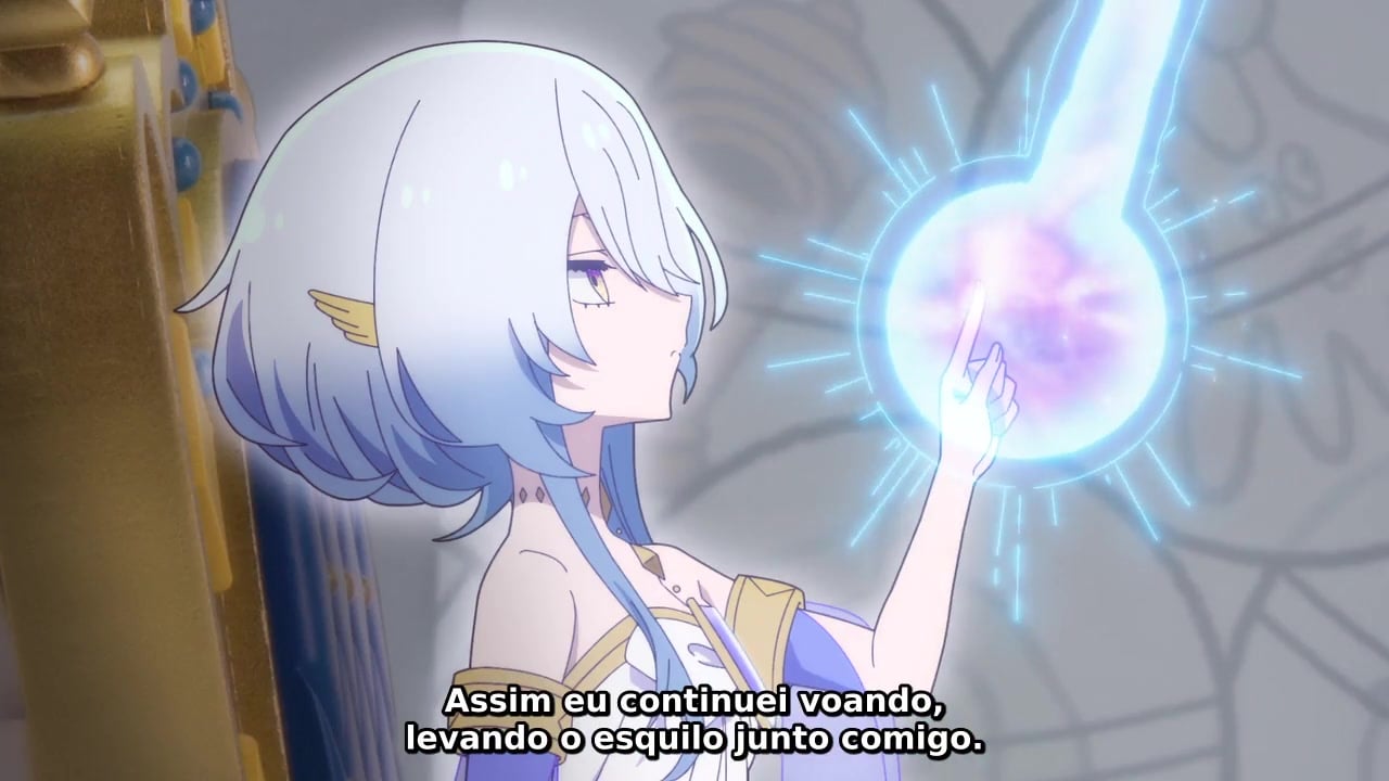 Megami “Isekai Tensei Nani ni Naritai desu ka” Ore “Yuusha no Rokkotsu de” Episódio 10