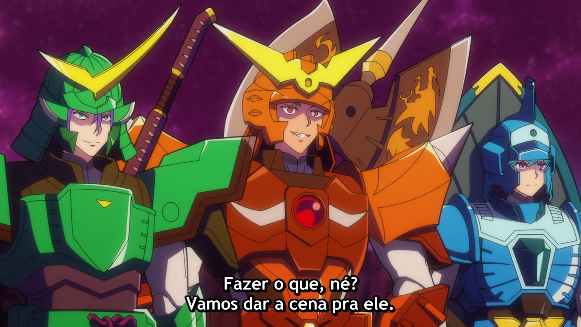 Yoroi Shin Den Samurai Troopers Episódio 14