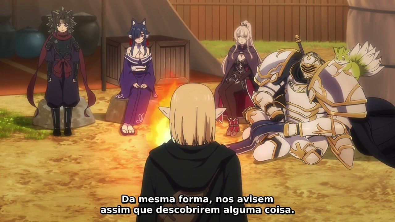 Gaikotsu Kishi-sama, Tadaima Isekai e Odekakechuu II Episódio 9