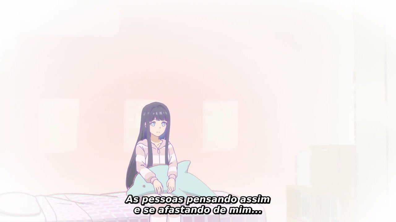 Toumei na Yoru ni Kakeru Kimi to, Me ni Mienai Koi wo Shita. Episódio 5