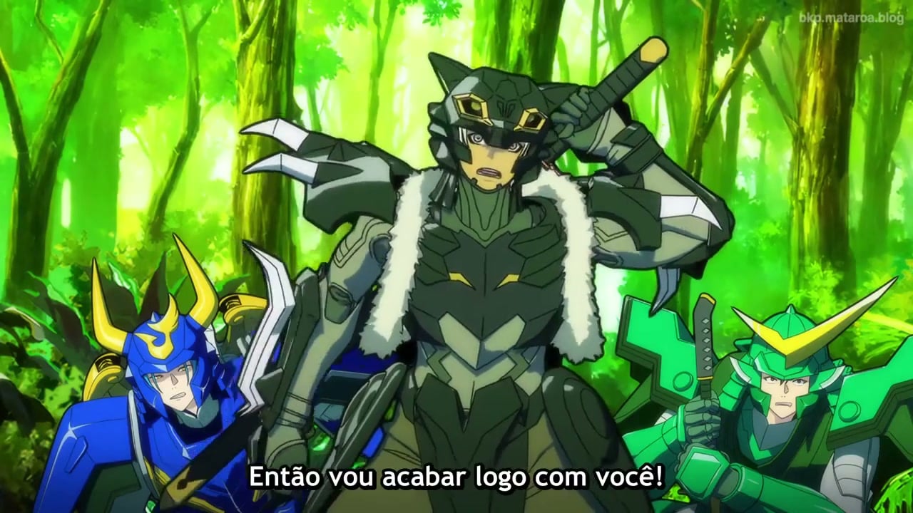 Yoroi Shin Den Samurai Troopers Episódio 20