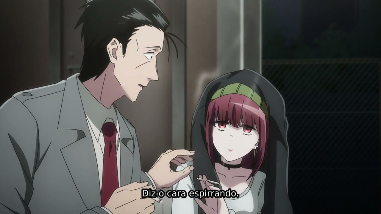 Super no Ura de Yani Suu Futari Episódio 9